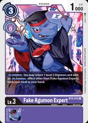 Fake Agumon Expert — Alternative Being Booster