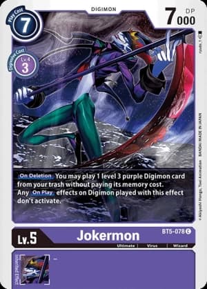 Jokermon — Across Time Digimon Card Game card by Akiyoshi Honga
