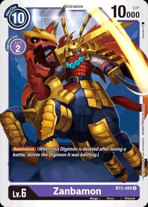 Zanbamon — Battle of Omni Pre-Release Cards