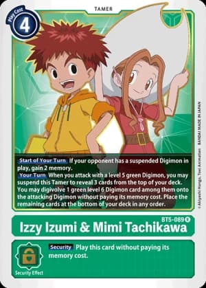 Izzy Izumi & Mimi Tachikawa — Battle of Omni