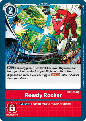 Rowdy Rocker — Battle of Omni