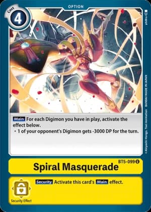 Spiral Masquerade — Battle of Omni Pre-Release Cards