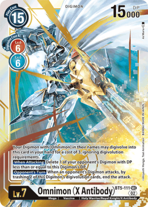 Omnimon (X Antibody) — Release Special Booster 2.5