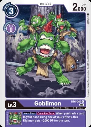 Goblimon — Blast Ace Digimon Card Game card by As'Maria