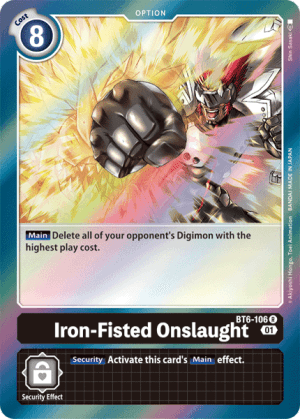 Iron-Fisted Onslaught — Double Diamond