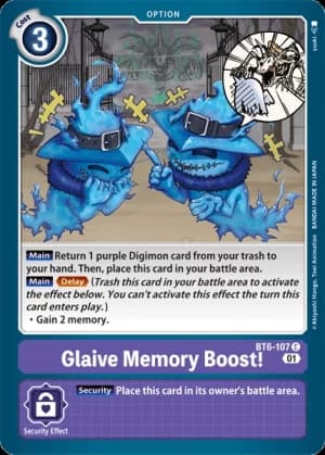 Glaive Memory Boost! — Double Diamond