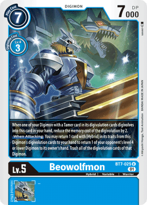 Beowolfmon — Advanced Booster Digimon Generation