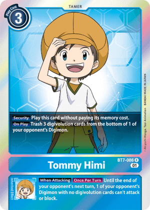 Tommy Himi — Next Adventure Pre-Release Cards