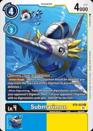 Submarimon — New Awakening Pre-Release Cards
