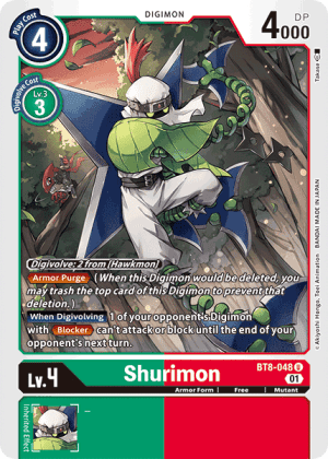 Shurimon — New Awakening Pre-Release Cards