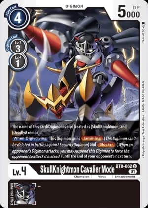 SkullKnightmon Cavalier Mode — New Awakening Pre-Release Cards