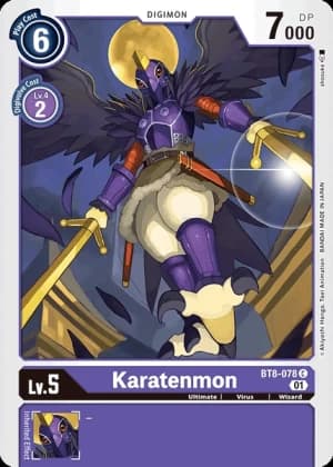 Karatenmon — New Awakening Digimon Card Game card by shosuke