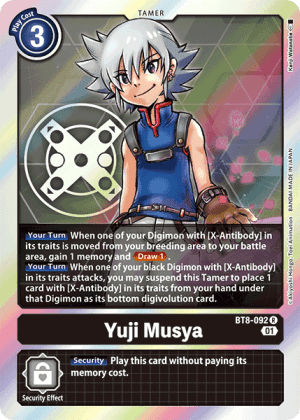 Yuji Musya — New Awakening Pre-Release Cards