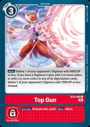 Top Gun — New Awakening Digimon Card Game card by Teppei Tadokoro