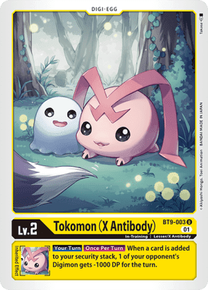 Tokomon (X Antibody) — X Record Pre-Release Cards