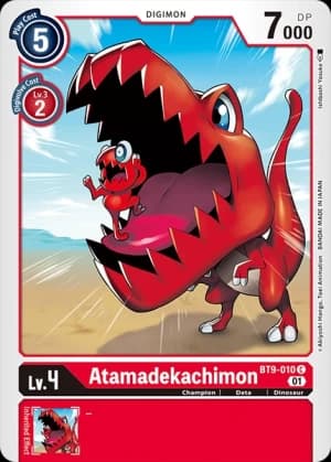 Atamadekachimon — X Record Digimon Card Game card by Ishibashi Yusuke