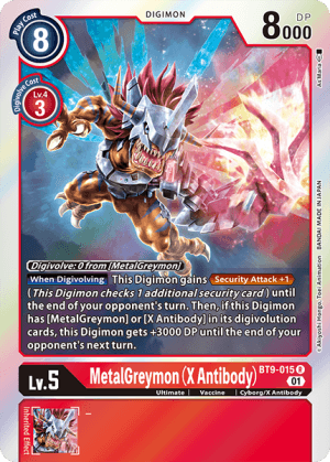 MetalGreymon (X Antibody) — Dimensional Phase