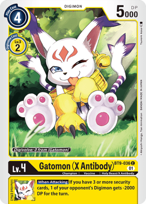 Gatomon (X Antibody) — X Record