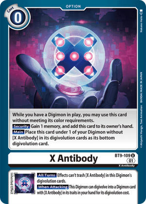 X Antibody — X Record Pre-Release Cards