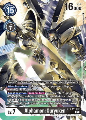 Alphamon: Ouryuken — X Record