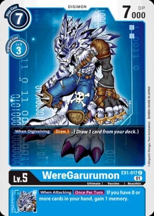 WereGarurumon — Alternative Being Booster