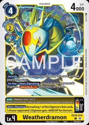 Weatherdramon — Sinister Order