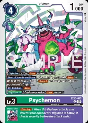 Psychemon — Across Time Pre-Release Cards