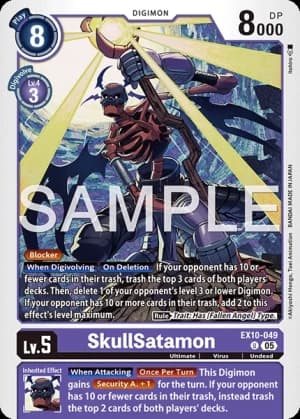 SkullSatamon — Blast Ace Digimon Card Game card by toriyufu