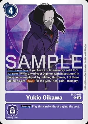 Yukio Oikawa — New Awakening Pre-Release Cards