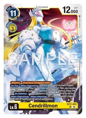 Cendrillmon — Cyber Eden Digimon Card Game card by Akiyoshi Honga, Toei Animation