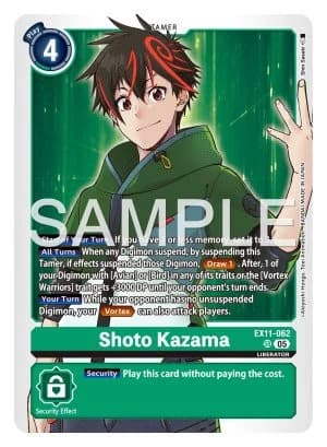 Shoto Kazama — Dawn of Liberator
