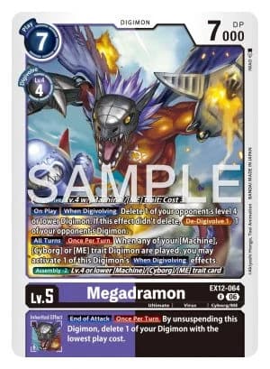 Megadramon — Blast Ace Digimon Card Game card by tonyryu