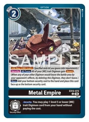 Metal Empire — Digital World Shambala