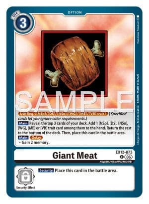 Giant Meat — Digital World Shambala