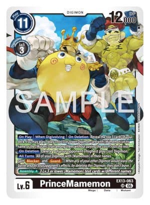 PrinceMamemon — Versus Royal Knights Pre-Release Cards