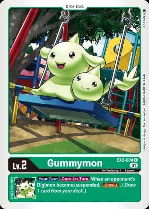 Gummymon — Digital Hazard Digimon Card Game card by GOSSAN