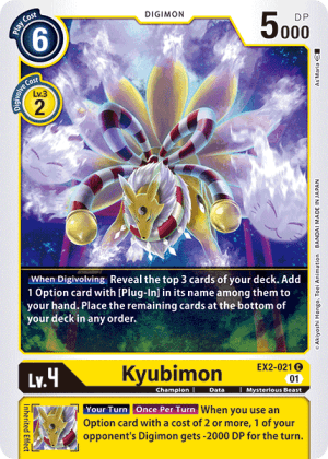 Kyubimon — Battle of Omni Digimon Card Game card by Tonamikanji