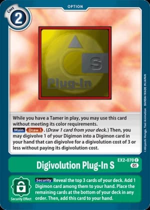 Digivolution Plug-In S — Digital Hazard