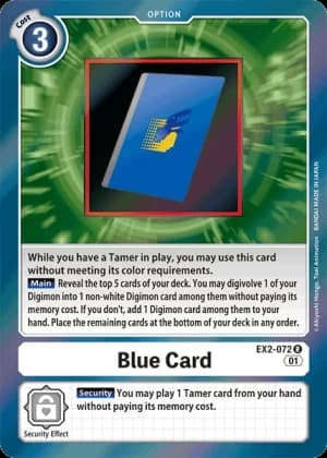 Blue Card — Digital Hazard