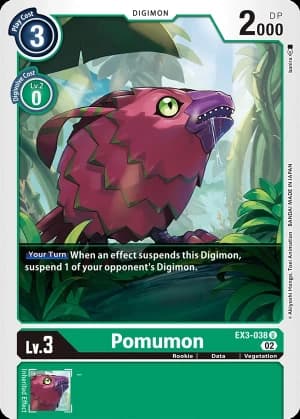 Pomumon — Double Diamond Digimon Card Game card by Kenji Watanabe