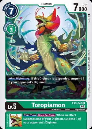 Toropiamon — Double Diamond Pre-Release Cards