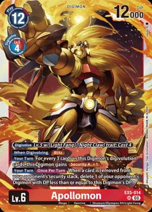 Apollomon — Animal Colosseum