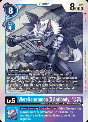 WereGarurumon (X Antibody) — Animal Colosseum