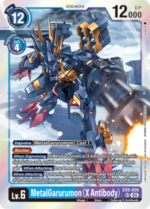 MetalGarurumon (X Antibody) — Hidden Legends