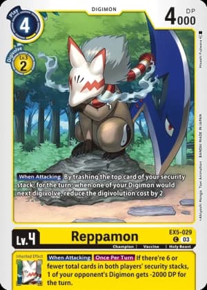 Reppamon — Animal Colosseum
