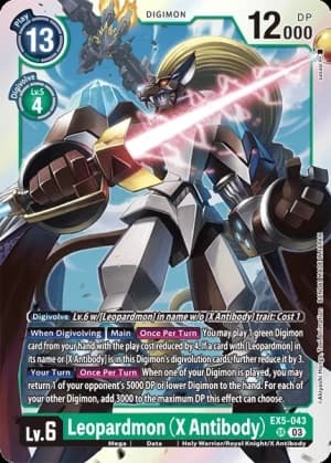 Leopardmon (X Antibody) — Hidden Legends