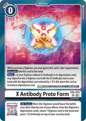 X Antibody Proto Form — Hidden Legends