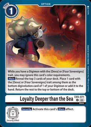 Loyalty Deeper than the Sea — Animal Colosseum