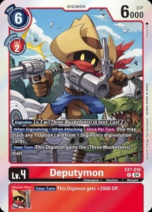 Deputymon — Digimon LIBERATOR Digimon Card Game card by Takuxe