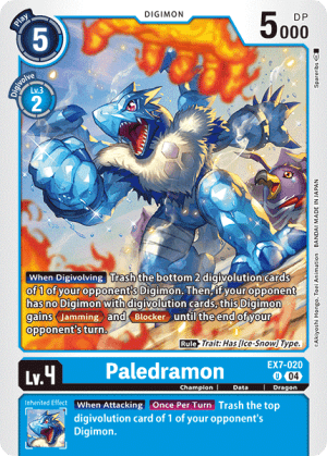 Paledramon — Battle of Omni